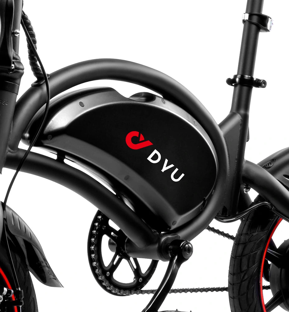 DYU D3S 14 Inch: Xe đạp trợ lực mini gấp gọn, lý tưởng cho đô thị DYU D3S 14 Inch: Xe đạp trợ lực mini gấp gọn, lý tưởng cho đô thị