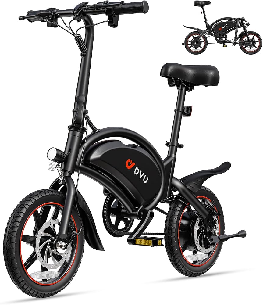 DYU D3S 14 Inch: Xe đạp trợ lực mini gấp gọn, lý tưởng cho đô thị DYU D3S 14 Inch: Xe đạp trợ lực mini gấp gọn, lý tưởng cho đô thị