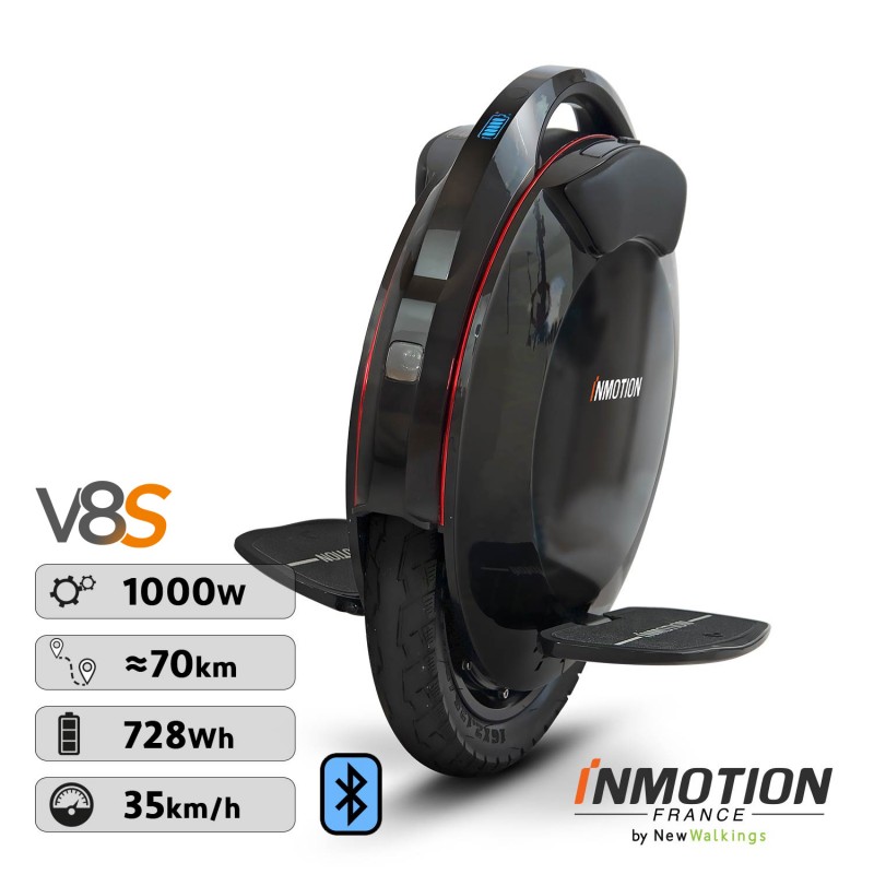 INMOTION V8S Xe Cân Bằng 1 Bánh INMOTION V8S Xe Cân Bằng 1 Bánh