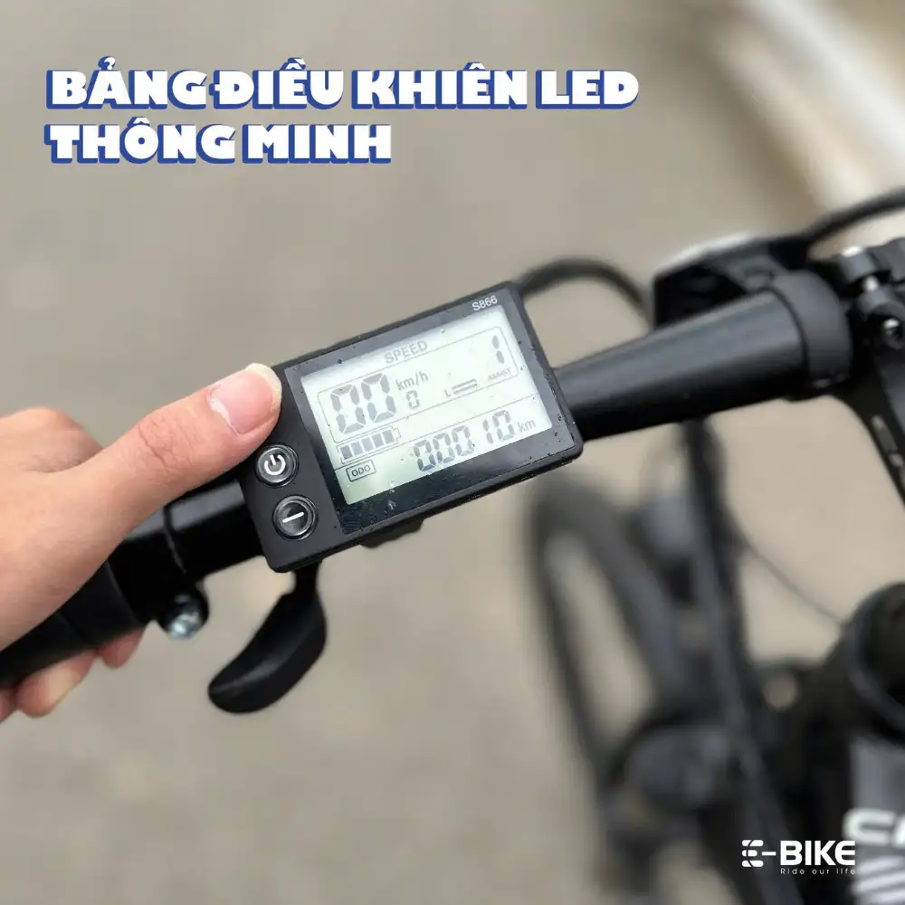 RapidX CRV – Xe đạp trợ lực điện 70 km