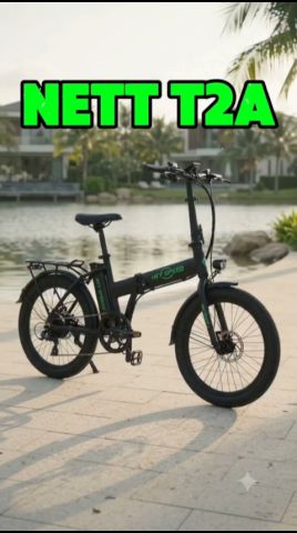 Xe đạp trợ lực điện NETT T2A – Pin 36V 8Ah