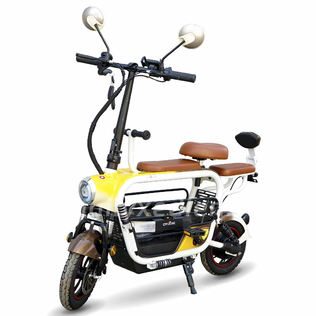 Xe pin Lihaze 3 yên - Xe điện mini cho mẹ và bé - 3 yên sẵn pin