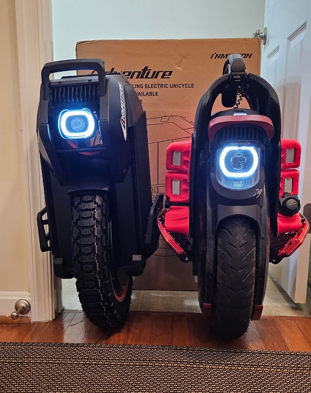V14 - V11 Size Comparison : r/ElectricUnicycle